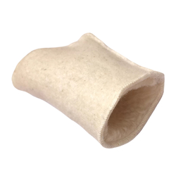 Elastic wrist belt made from sheep's wool natural / Relieves problems with carpal tunnel