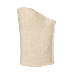 Elastic wrist belt made from sheep's wool natural / Relieves problems with carpal tunnel