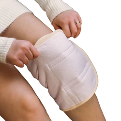 Knee cover with sheep's wool with Velcro natural / Relieves problems with rheumatism Knee cover with sheep's wool with Velcro natural / Relieves problems with rheumatism
