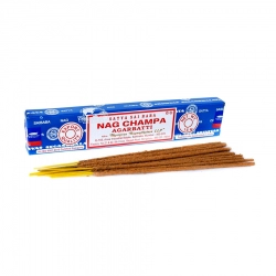 Handmade incense sticks from India Satya Nag Champa 15 g / Creates a pleasant atmosphere