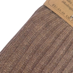 Wool socks Thomas llama alpaca terracotta / They keep warm and circulate blood
