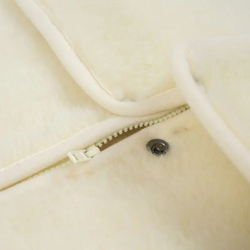 TV bag made of sheep's wool natural / Keeps warm