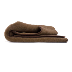 Deka z ovčej vlny dvojvrstvová (obojstranná) camel