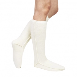 Elastische Kniesocken aus Schafwolle Elastische Kniesocken aus Schafwolle