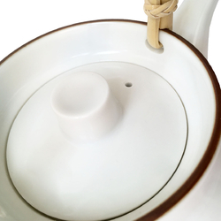 Traditionelle japanische Porzellan Teekanne