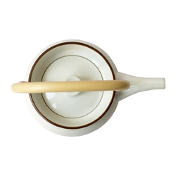 Traditionelle japanische Porzellan Teekanne Traditionelle japanische Porzellan Teekanne