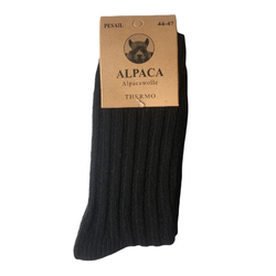Classic Wool socks Luke llama alpaca black / They keep warm and circulate blood Classic Wool socks Luke llama alpaca black / They keep warm and circulate blood