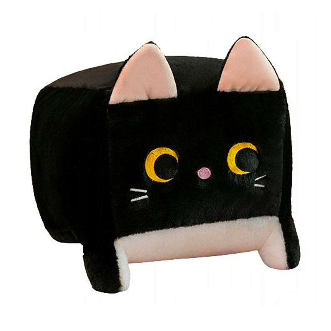 Cat cube black / Makes a smile