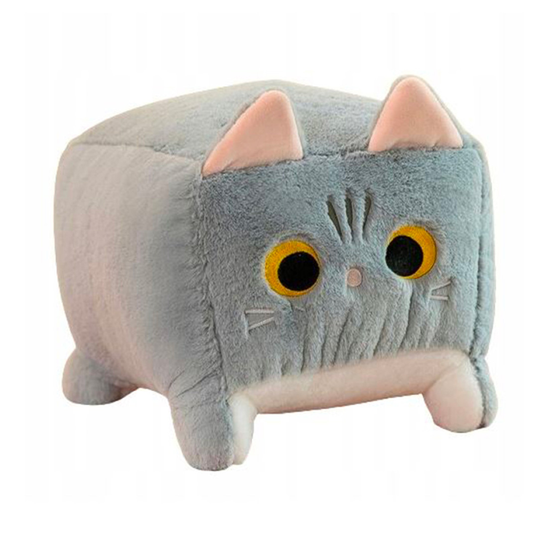Cat cube grey / Makes a smile