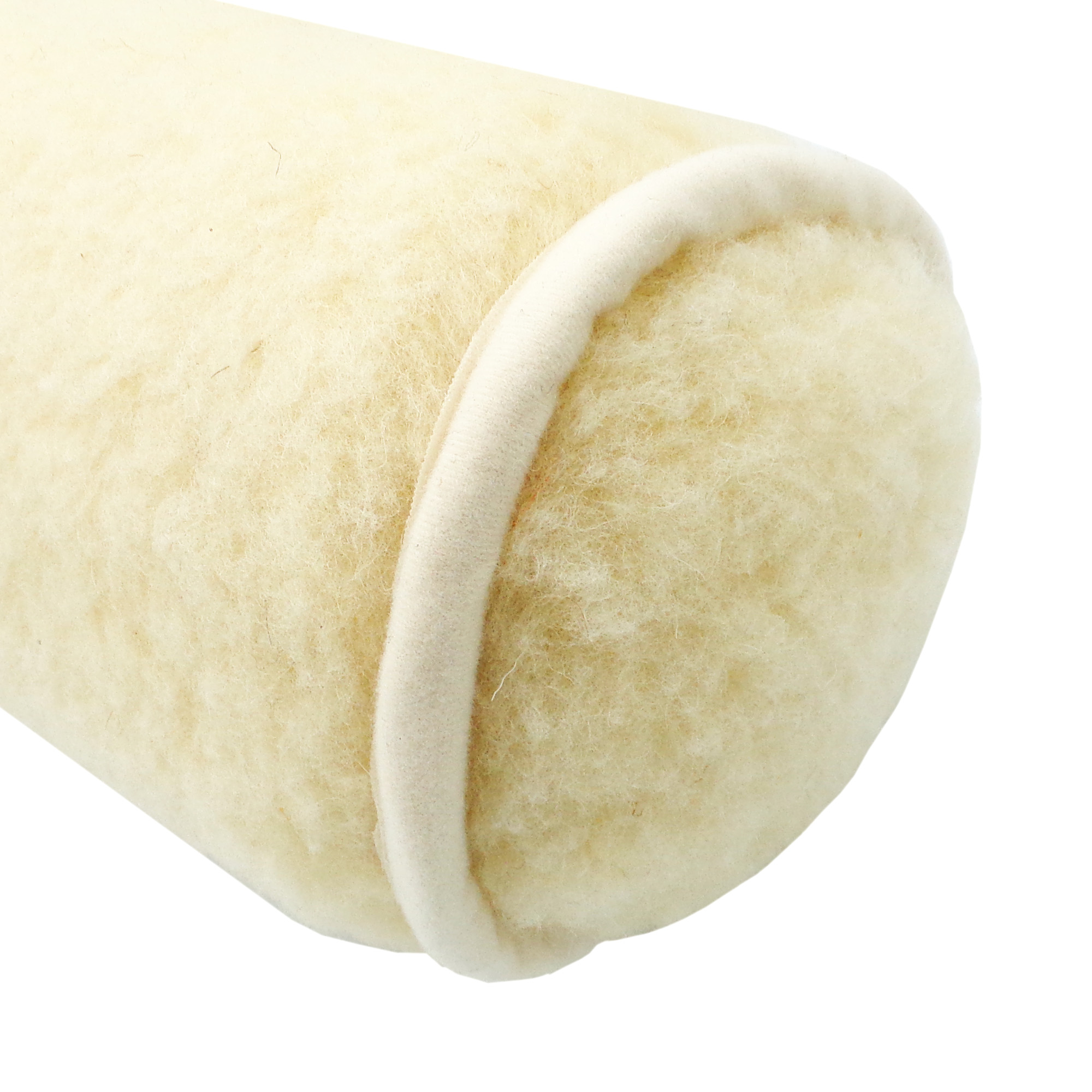 Polštář válec z Merino vlny přírodní / Ulevuje od bolesti za krkem