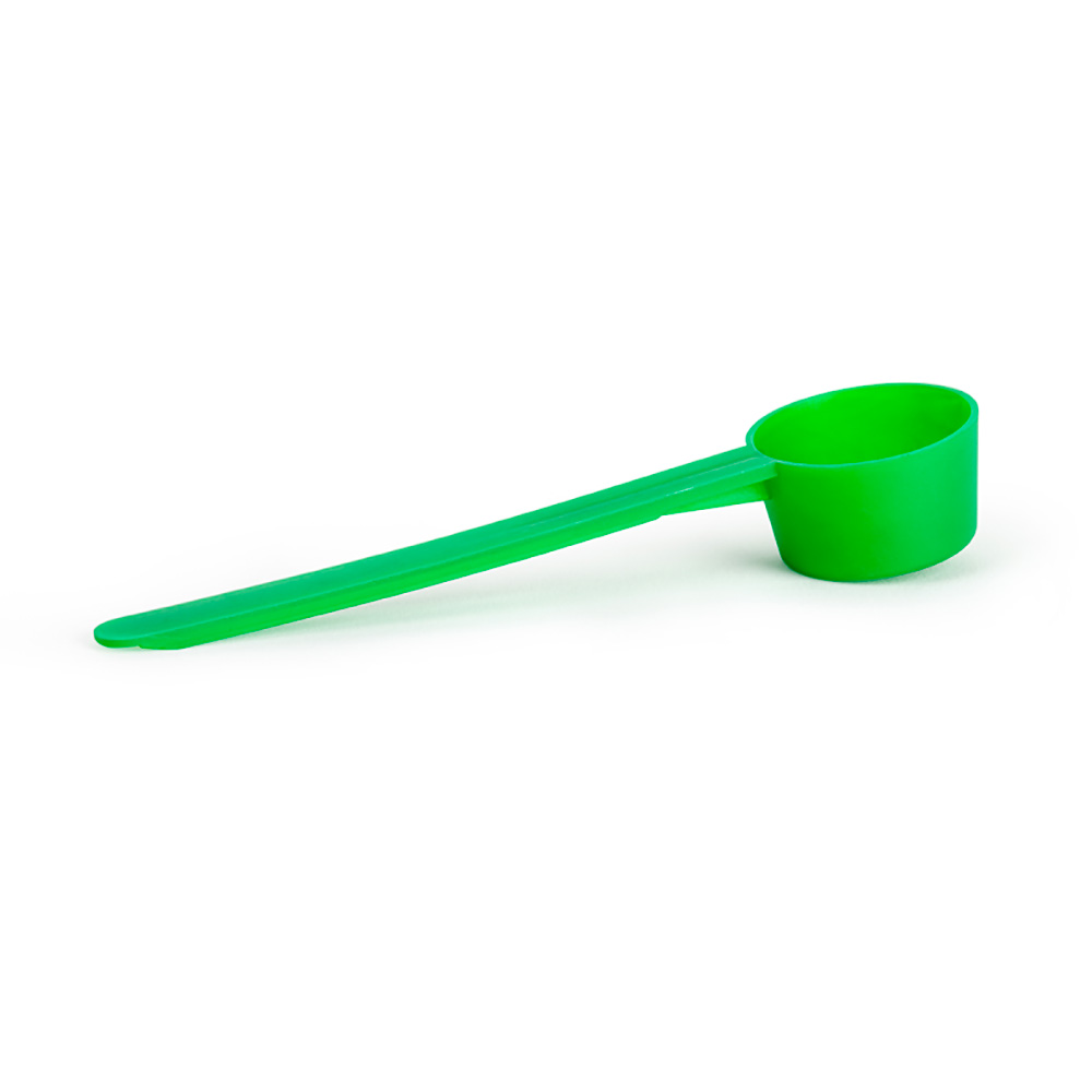 Green Ways Messbecher für Gersten- und Chlorellapulver Grün