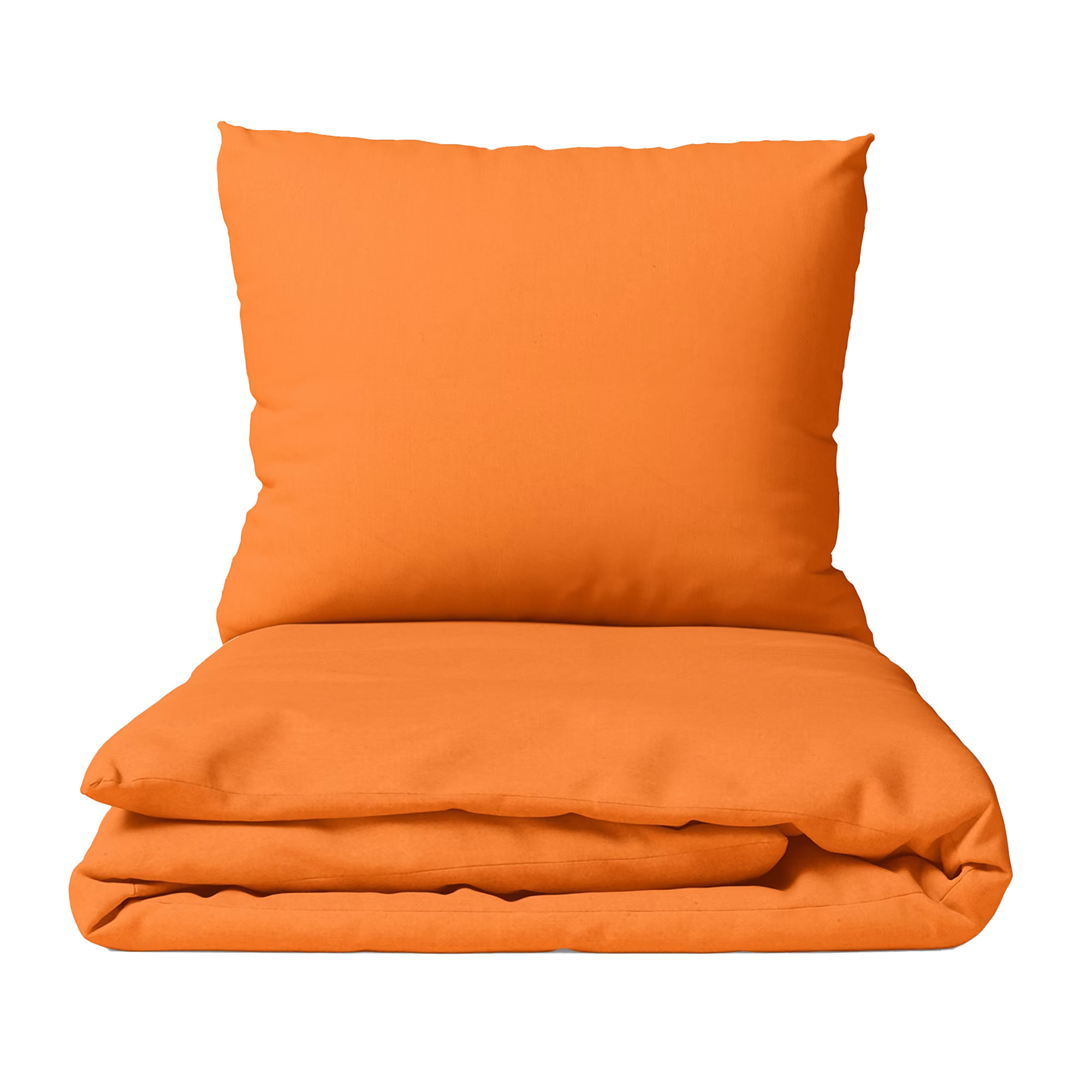 Cotton zippered bedding Orange / Comfort for every night