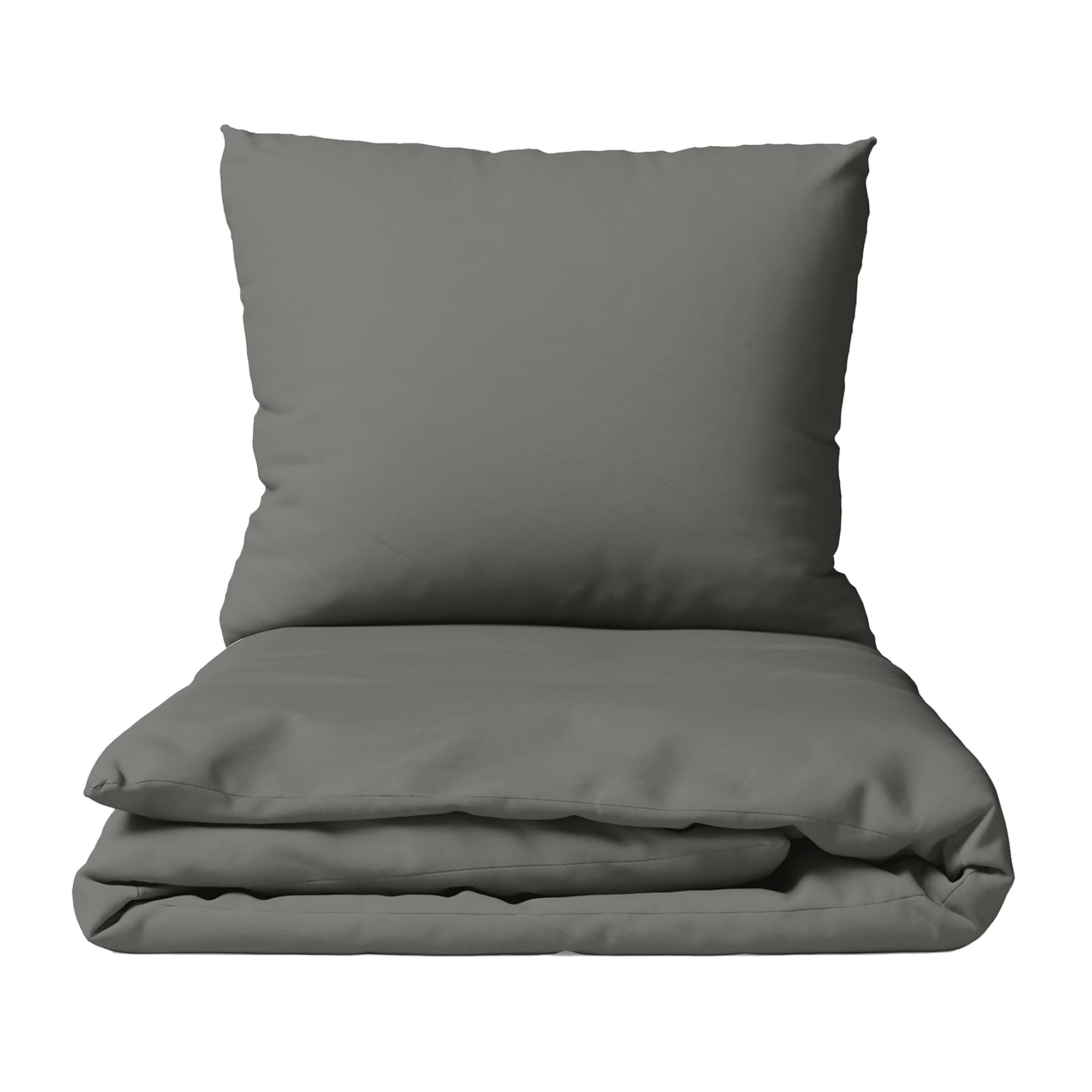 Cotton zippered bedding Dark grey / Comfort for every night